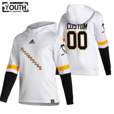 Dětské Pittsburgh Penguins Personalizované 2020-21 Reverse Retro Pullover Mikiny Hooded